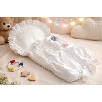 Zavinovačka Jetex Zavinovačka bílá vyšívaná