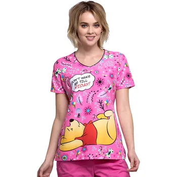 Dámská halenka Cherokee Zdravotnická halena Disney s potiskem medvídek Pů TF626 PHWM Velikost: XS