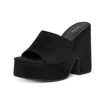 Dámské pantofle Nazouváky DeeZee E8341-1 Černá 39