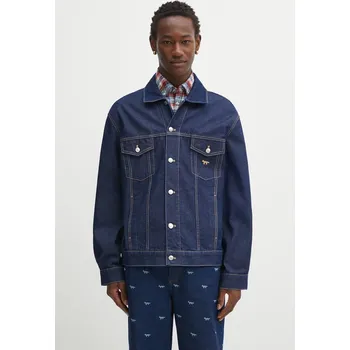 Dámská casual bunda Džínová bunda Maison Kitsuné Trucker, S, námořnická modř, 59X