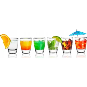 Sklenice Sklenice na vodku Glasmark Barel bezbarvý 25 ml 6 ks