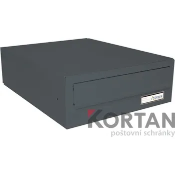 Poštovní schránka Poštovní schránka B-02 - pro zazdění s orámováním - lakovaná RAL 7035 - světle šedá