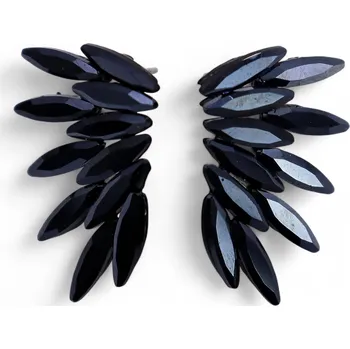 dětská sada na výrobu šperků Mals Elegantní náušnice - Černé