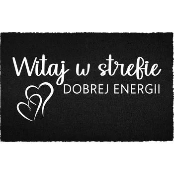 Rohožka Hotová gumová/kokosová rohožka 60 x 40 cm