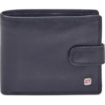 Peněženka Pánská kožená peněženka Nordee GW-04 RFID černá