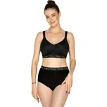 Bezešvá podprsenka bez kostic ComfyBra Logomania Timo 012841 černá velikost 75G