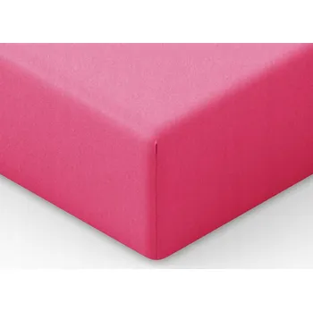 Prostěradlo Prostěradlo jersey s gumou 180x200 růžové