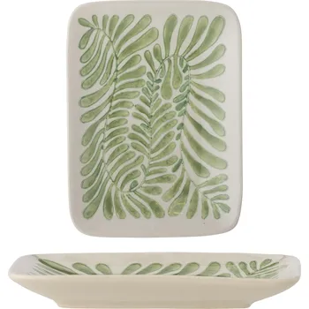 Bloomingville Keramický talířek Fauni Green