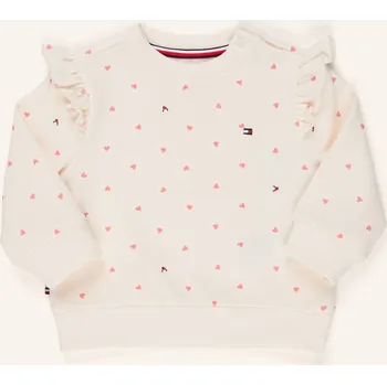 Dámská mikina Tommy Hilfiger Mikina S Volánky pro miminko, krémová / světle...