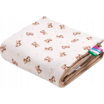 Dětská deka MUŠELÍNOVÁ DEKA PRO PRO MIMINKA Zavinovačka Dětská BAVLNA VELVET 75x100