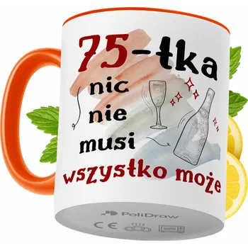 Hrnek Polidraw Hrnek Polidraw Narozeniny75 keramika 330 ml