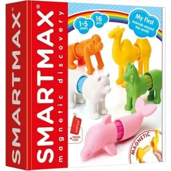 ostatní stavebnice SmartMax First Animals první magnetické stavebnice zvířátka stavebnice