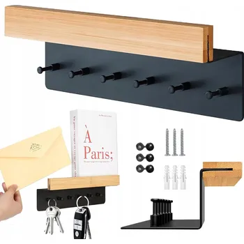 Věšák Stojací věšák Bedee černý