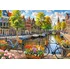 Puzzle Cherry Pazzi Amsterdam a tulipány 1000 dílků 