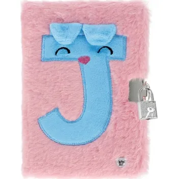 Zápisník PLYŠOVÝ PAMÁTNÍK A5 RŮŽOVÝ HEBKÝ NOTES TAJEMSTVÍ PRO DĚTI DO ŠKOLY