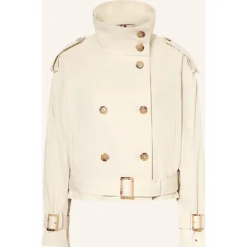 Dámský kabát Tommy Hilfiger Trenchcoat, béžová
