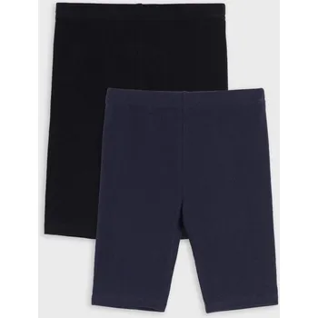 Dívčí spodní prádlo Sinsay - 2 balení bavlněných legín - vícebarevná - 999DK-MLC - 999DK-MLC-104-3