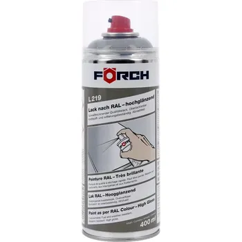 Barva ve spreji Förch Světle šedý lak L219 s vysokým leskem 400 ml (RAL 7035)