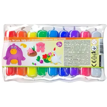 Modelovací hmota Sada lehké modelíny, 9 barev 70136