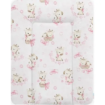 Přebalovací podložka Měkká přebalovací podložka Babymam 50 x 70 cm růžová