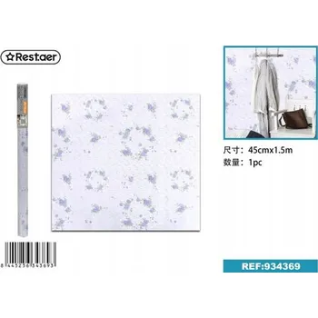 Tapeta Vzorovaná tapeta 45 cm x 1,5 m - Květinový vzor