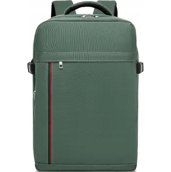 Sportovní batoh Zelený Batoh Taška do letadla 40x20x25 cm RYANAIR Wizz Air Příruční Zavazadlo Rosso