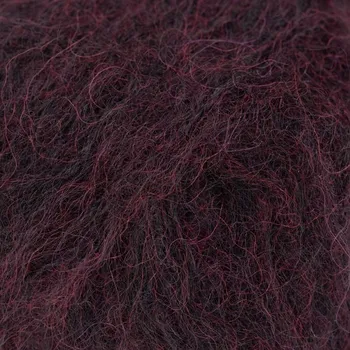 Příze Příze DROPS Brushed Alpaca Silk 43 - tmavá grape