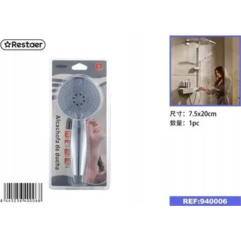 Sprchová hlavice Praktická sprchová Sprchová Hlavice 20x7,5 cm