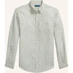 Polo Ralph Lauren Pánská Lněná Košile Custom Fit, světle...