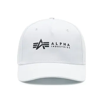 Pokrývka hlavy Alpha Industries Kšiltovka 126912 Bílá OS