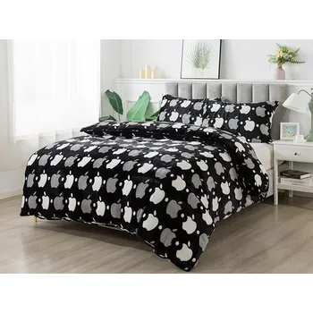Povlečení XPOSE® Francouzské mikroplyšové povlečení APPLELOVE Exclusive 200x220 cm, 70x90 cm, Mikroplyš + Prodloužená možnost vrácení zboží do 50 dnů