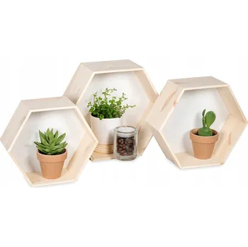 police Police borovice borovicového dřeva Pinus 39 x 15 cm