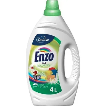 Prací gel Deluxe Enzo Color gel na praní barevného prádla XXL 100 Pracích cyklů