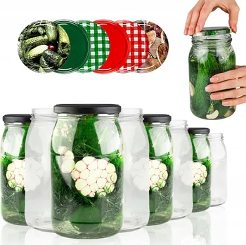 Sklenice Sklenice SuperButelki se šroubovacím uzávěrem 900 ml 60 kusů