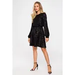 Moe Dámské šaty M715 černé - Made Of Emotion