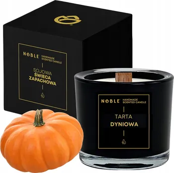 Svíčka Vonná svíčka ze sójového vosku Velká Dekorativní Svíčka Tarta Dyniowa Noble 1 ks
