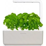 Click and Grow Smart Garden 3 chytrý květináč + 3ks kapslí se semínky bazalky bílý
