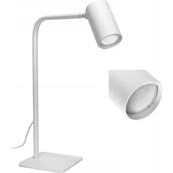 Lampička Stolní lampa BORA HG-BL003 1xGU10 bílá Vysoká, stínidlo na klik