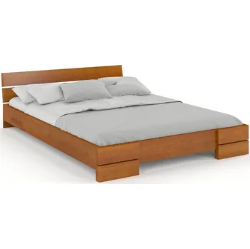 Postel Postel z masivu borovice Sandemo 160x200, Odstín moření: Olše