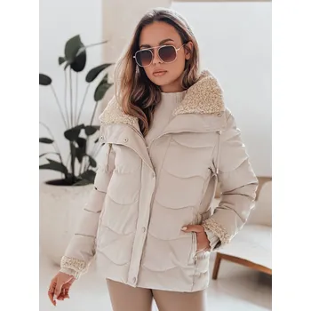 Dámská zimní bunda WARMMISS DStreet krémová 3440324
