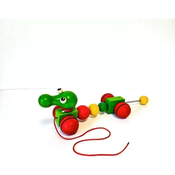 Dřevěná hračka Dřevěná tahací hračka Dráček