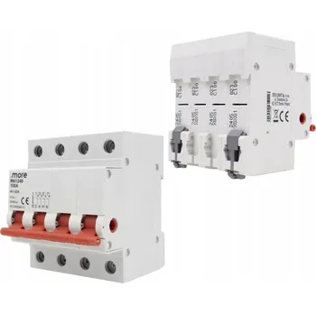 Jistič Izolační odpojovač 4P 100A 415V IP20 na DIN lištu Ecolight