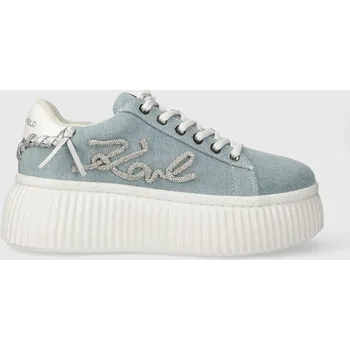 Dámská obuv Tenisky Karl Lagerfeld KREEPER LO KL42372D.DLB modrá 50X, EUR 36