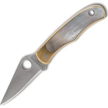 Sport Spyderco Bug Nickel Silver Abalone