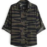 OPUS Halenka Fumani jungle olivová / černá