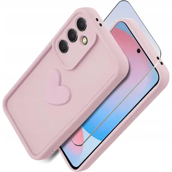 Pouzdro na mobilní telefon Zadní Kryt KrainaGSM pro Samsung Galaxy A56 růžový