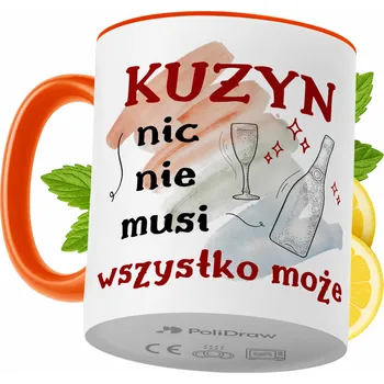 Hrnek Polidraw Hrnek Polidraw pro bratrance, keramika 330 ml