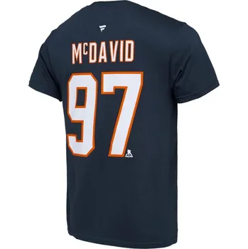 Pánské oblečení Fanatics Tričko Edmonton Oilers #97 Connor McDavid