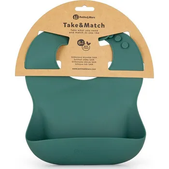 Petite & Mars Bryndák silikonový Take&Match 6 m+ Misty Green
