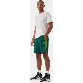 adidas Sportovní kraťasy Firebird Engineered Stripes KS5504 Zelená Regular Fit L